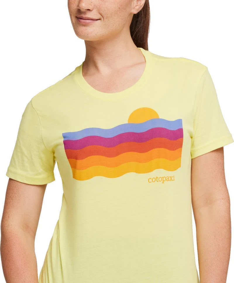 Disco Wave Organic T-Shirt - Womens - Image 6