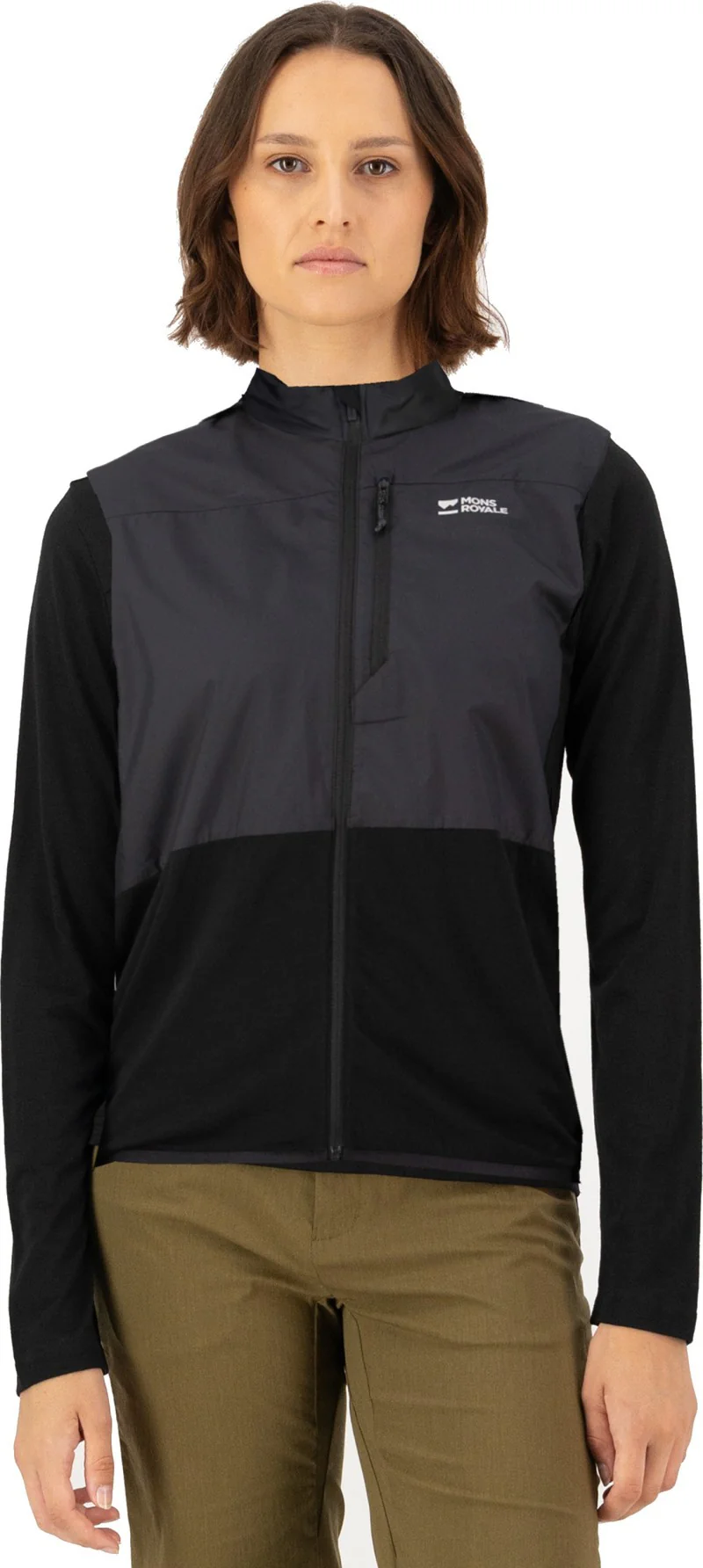 Diversion Merino Wind Vest - Womens - Image 2