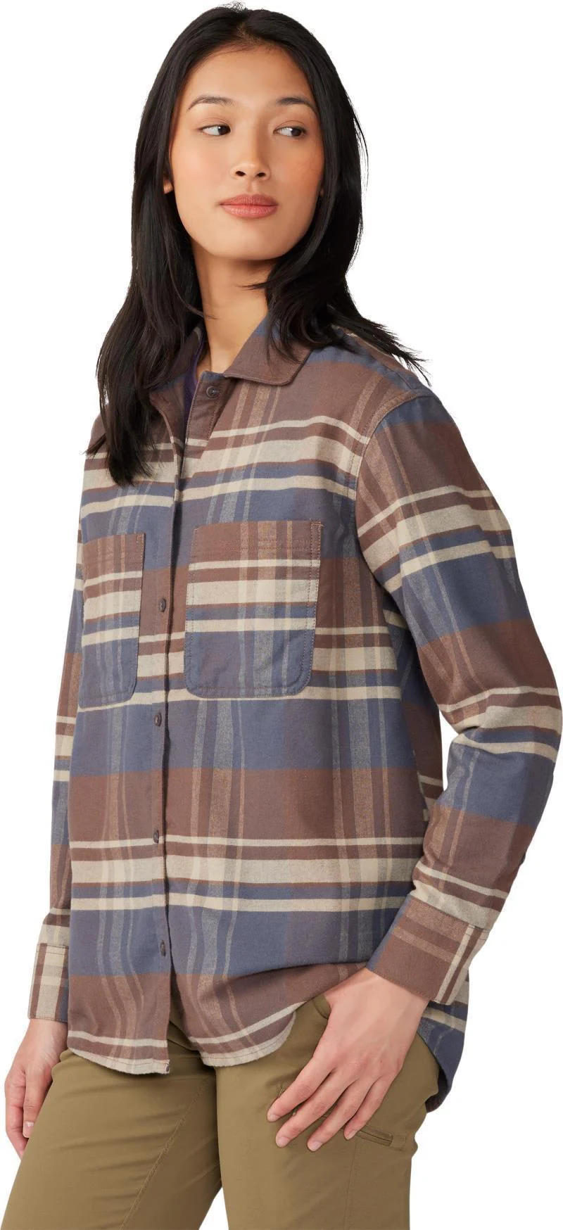 Dolores Flannel LS Shirt - Womens - Image 3