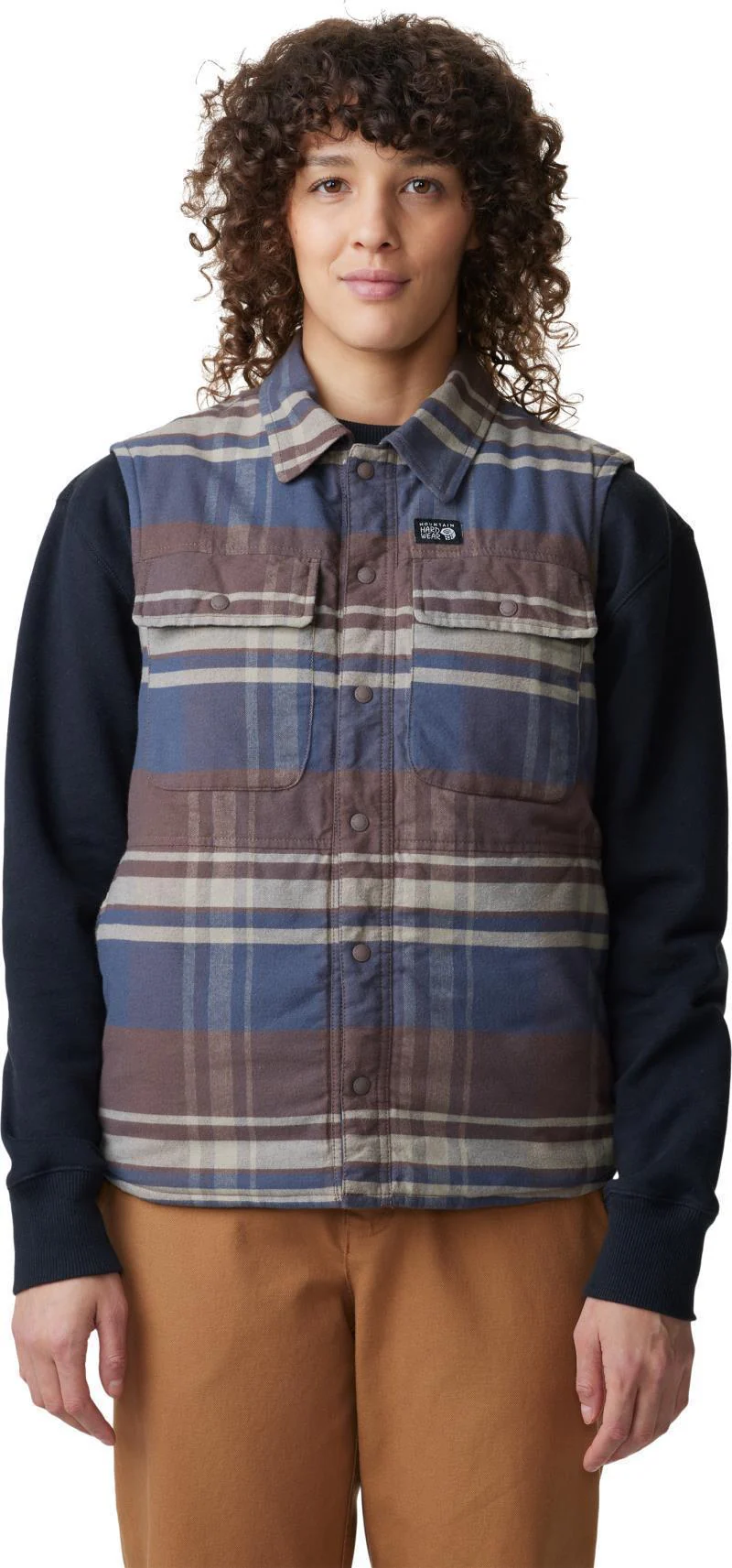 Dolores Insulated Flannel Vest - Womens