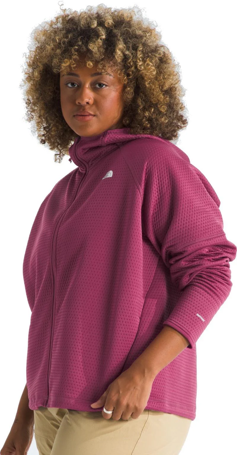 Dotknit Thermal Full Zip Hoodie, Plus - Womens - Image 11