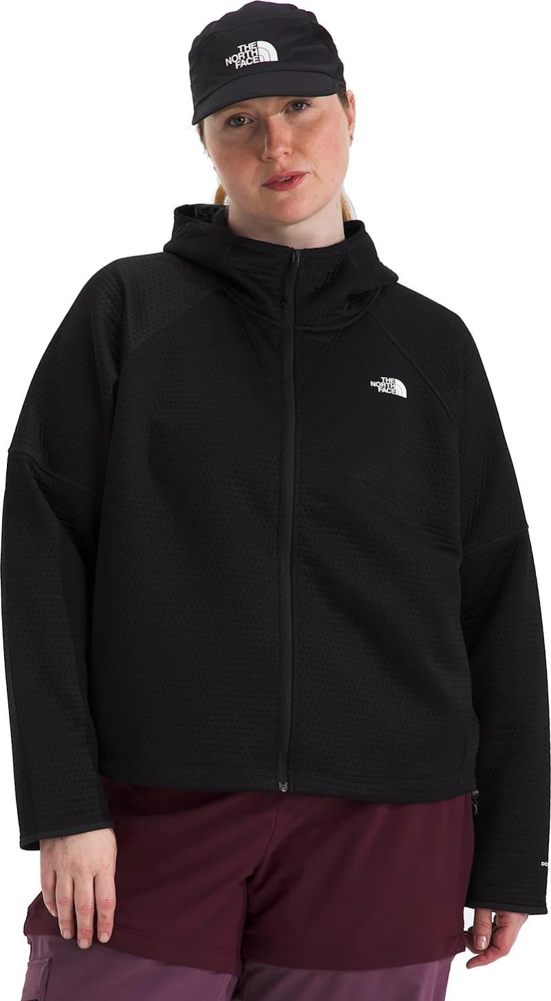 Dotknit Thermal Full Zip Hoodie, Plus - Womens - Image 2