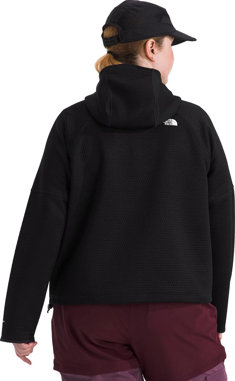 Dotknit Thermal Full Zip Hoodie, Plus - Womens - Image 3