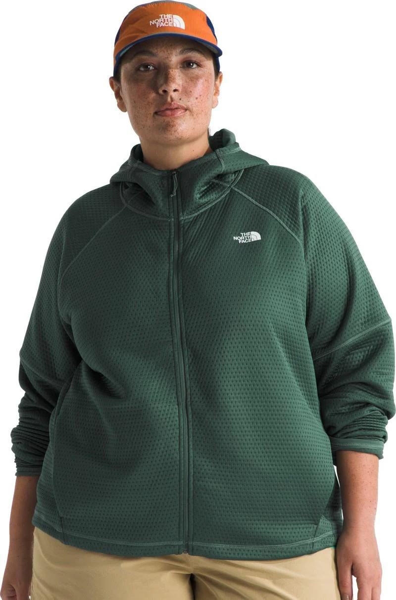 Dotknit Thermal Full Zip Hoodie, Plus - Womens - Image 7