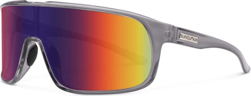 Double Up - Transparent Gray Frame, Polarized Plasma Mirror Lens