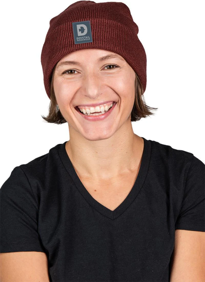 Dovetail Logo Beanie - Womens - Image 4