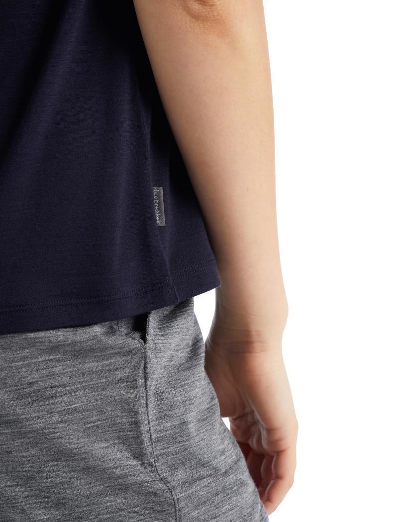 Merino Blend  Drayden Reversible SS Top - Womens - Image 9