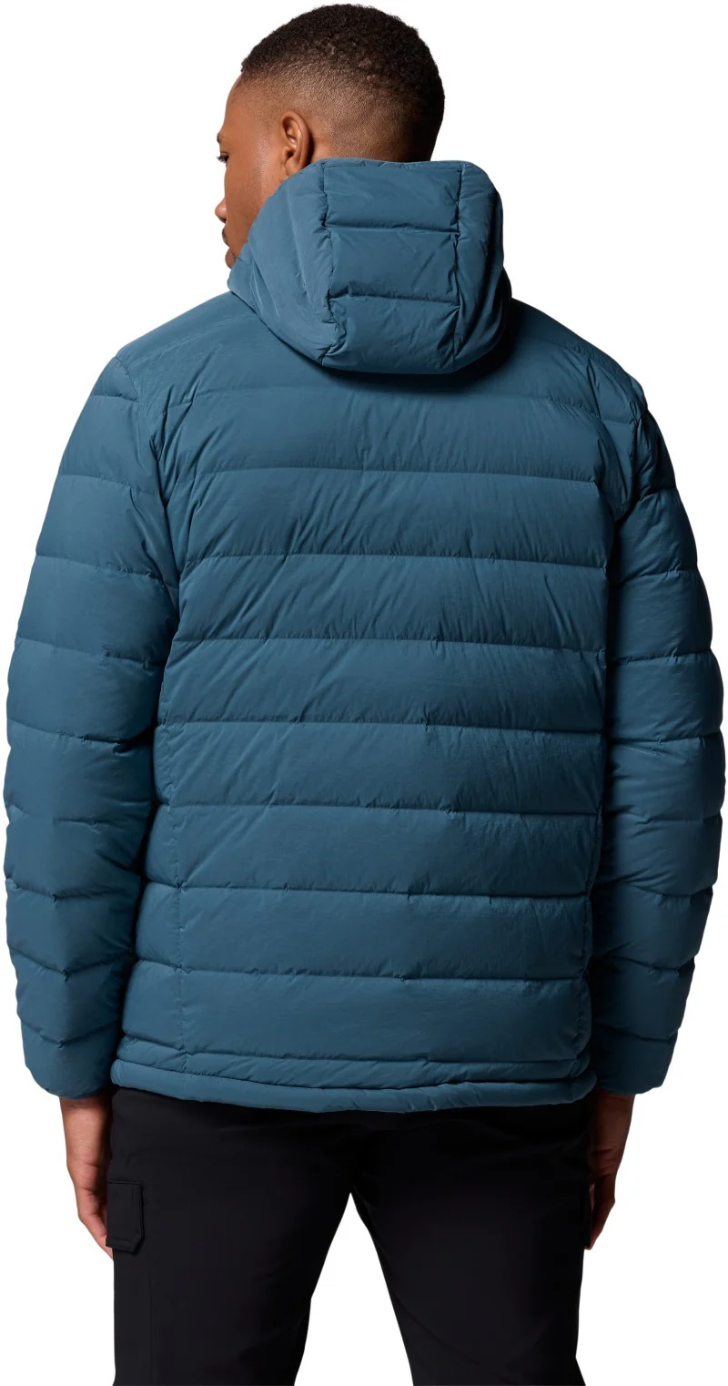 Drift Peak Stretch Down Hooded Jacket, Extended - Mens - Image 6
