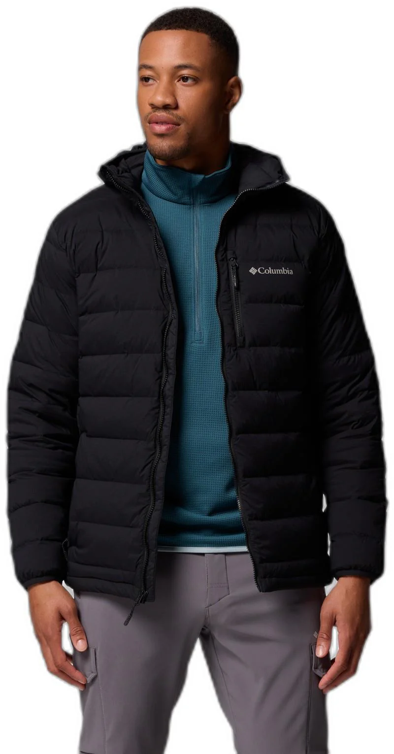 Drift Peak Stretch Down Hooded Jacket - Mens - Image 4