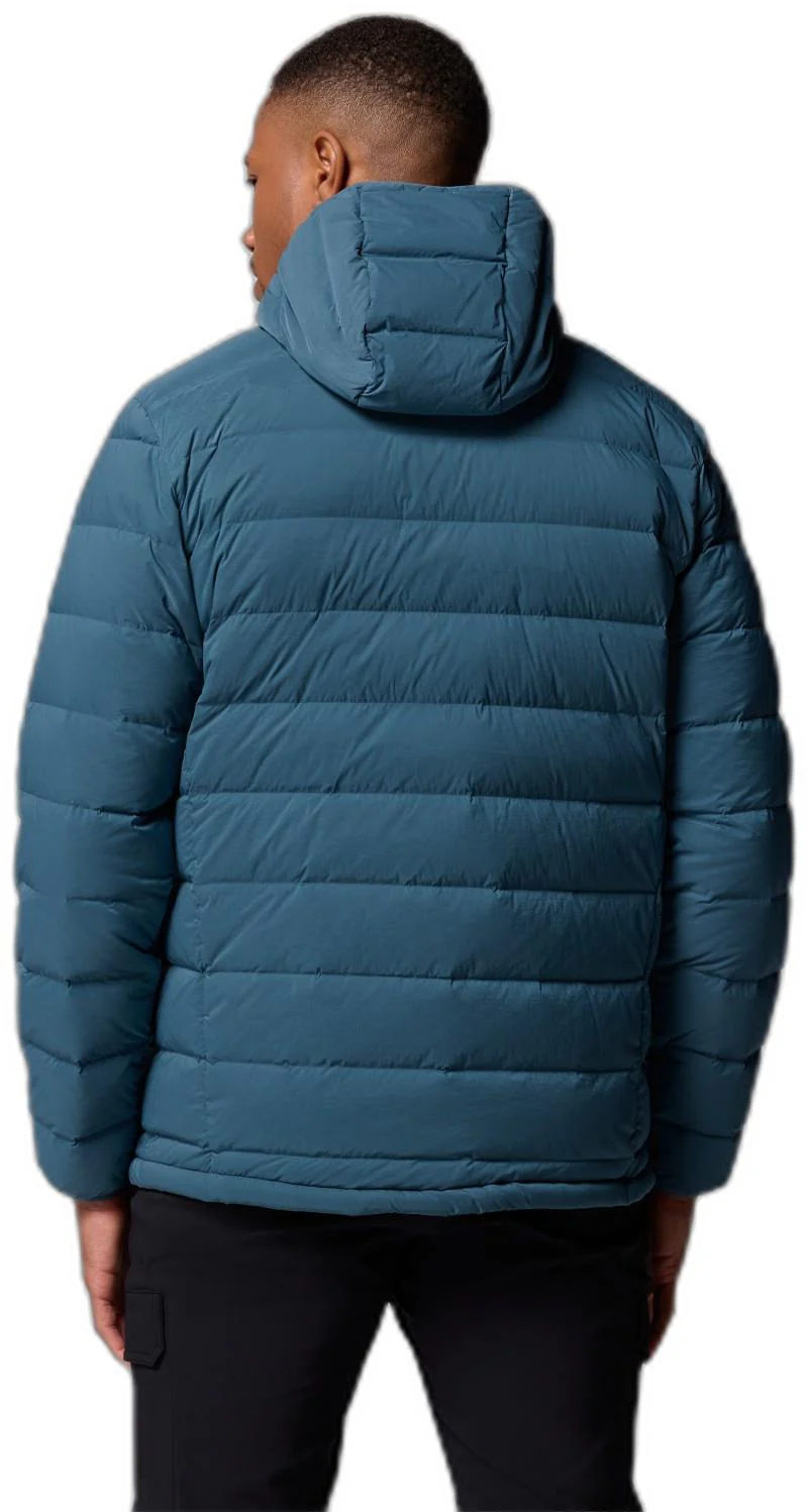 Drift Peak Stretch Down Hooded Jacket - Mens - Image 6