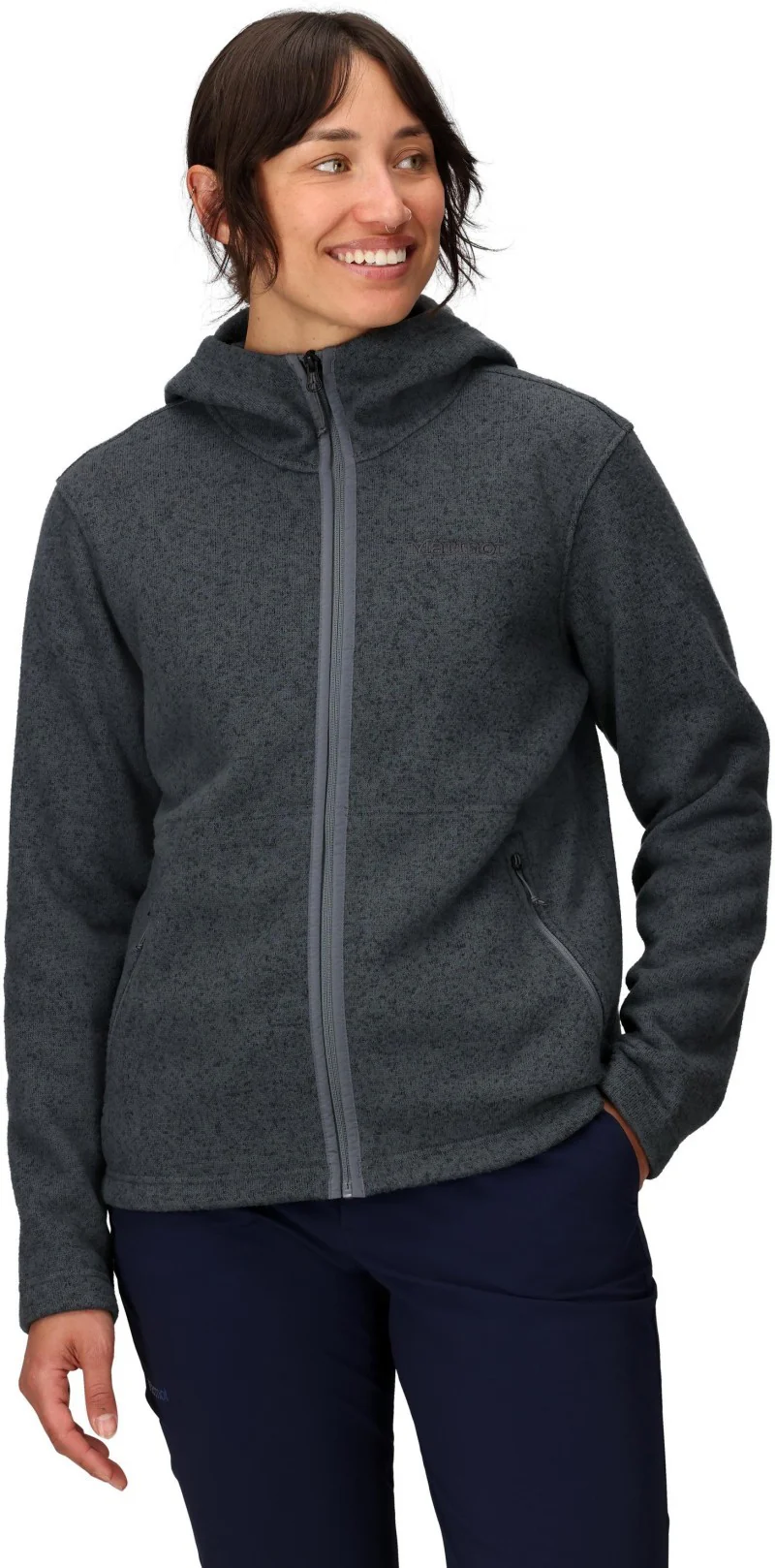 Drop Line Full Zip Hoody - Womens - Image 10
