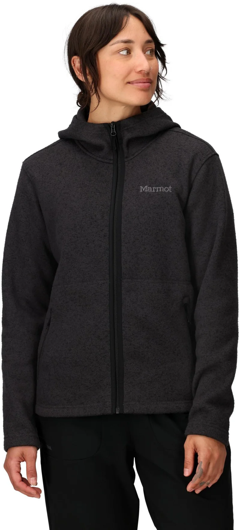 Drop Line Full Zip Hoody - Womens - Image 7