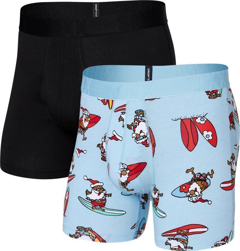 DropTemp Cooling Cotton Boxer Briefs w/ Fly, 5" Inseam - Mens - 2 Pack - Image 7