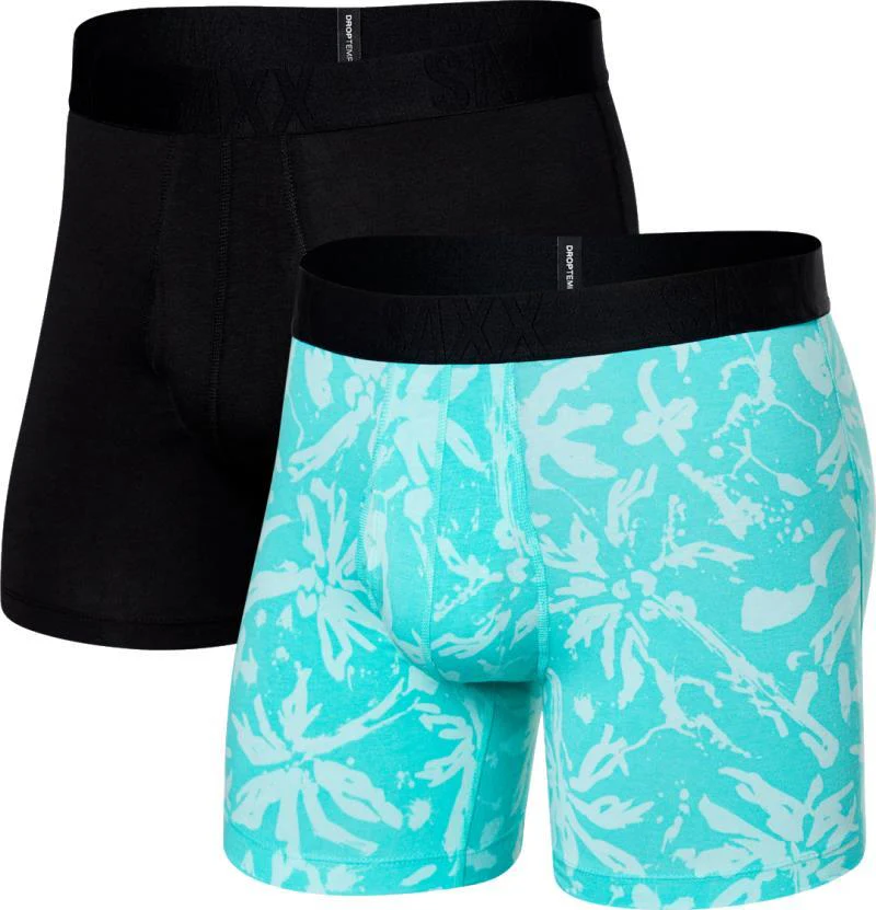 DropTemp Cooling Cotton Boxer Briefs w/ Fly, 5" Inseam - Mens - 2 Pack - Image 9