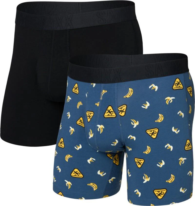 DropTemp Cooling Cotton Boxer Briefs w/ Fly, 6" Inseam - Mens - 2 Pack - Image 4