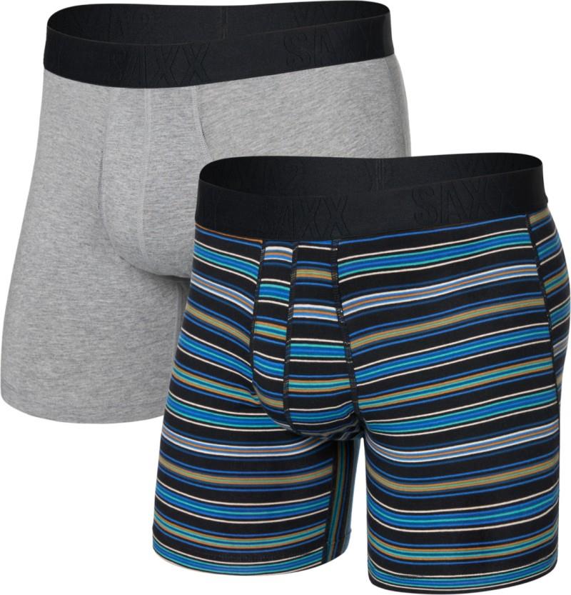 DropTemp Cooling Cotton Boxer Briefs w/ Fly, 6" Inseam - Mens - 2 Pack - Image 5