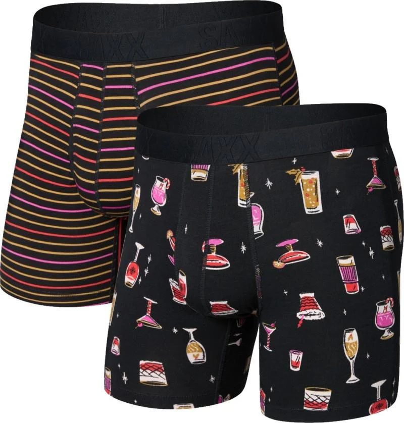 DropTemp Cooling Cotton Boxer Briefs w/ Fly, 6" Inseam - Mens - 2 Pack - Image 7