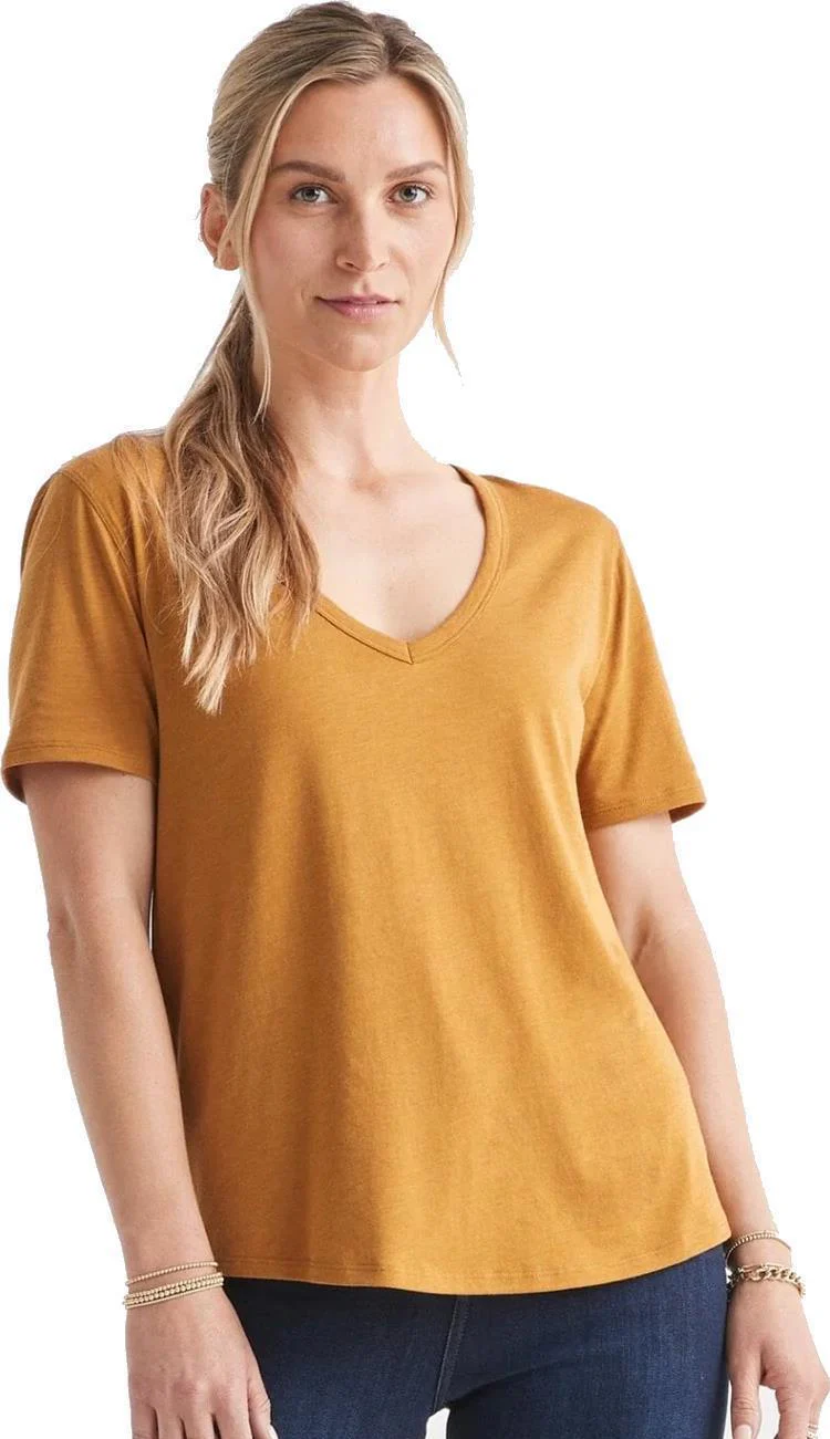 Dura-Soft Only V-Neck Tee - Womens