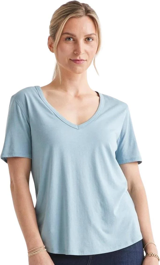 Dura-Soft Only V-Neck Tee - Womens - Image 11