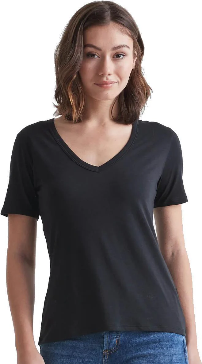 Dura-Soft Only V-Neck Tee - Womens - Image 3