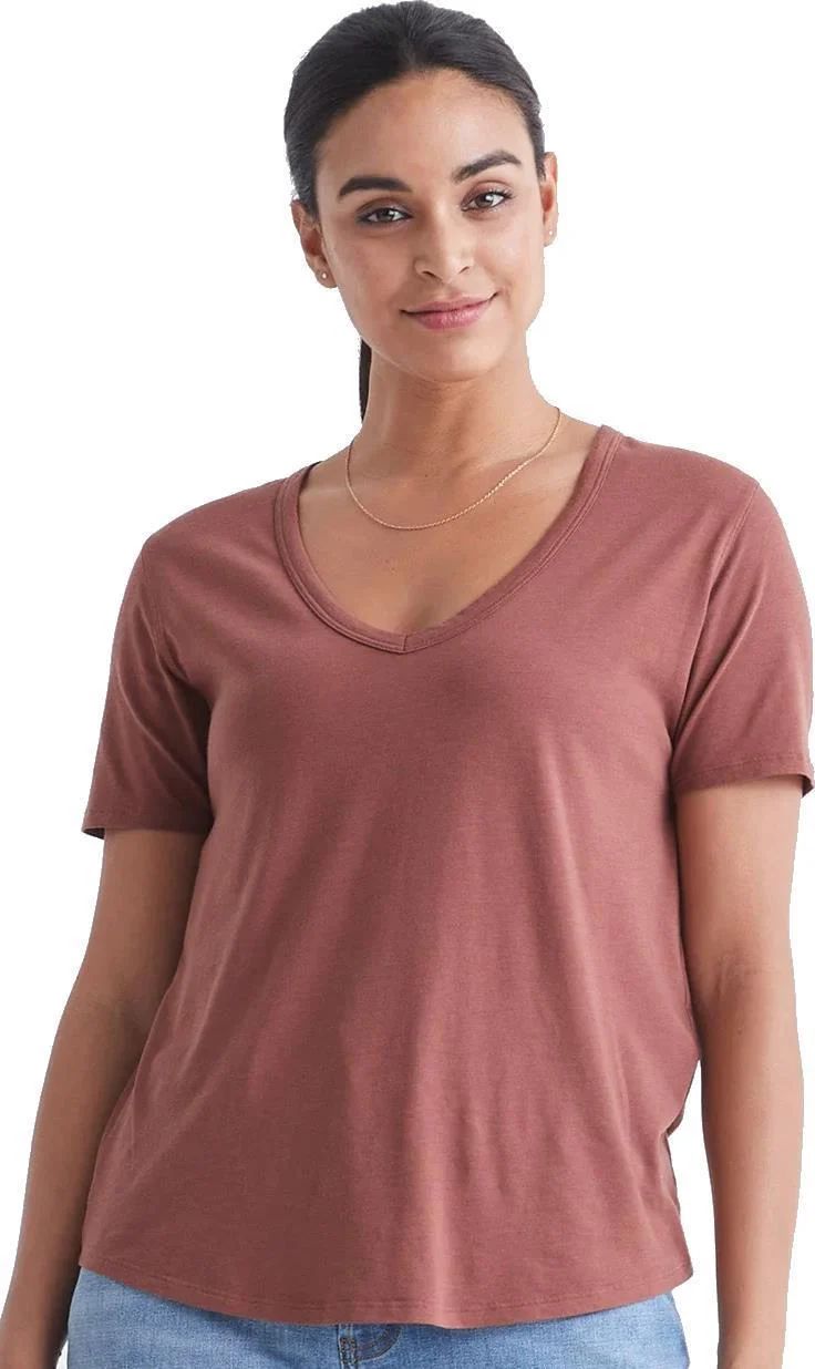 Dura-Soft Only V-Neck Tee - Womens - Image 7