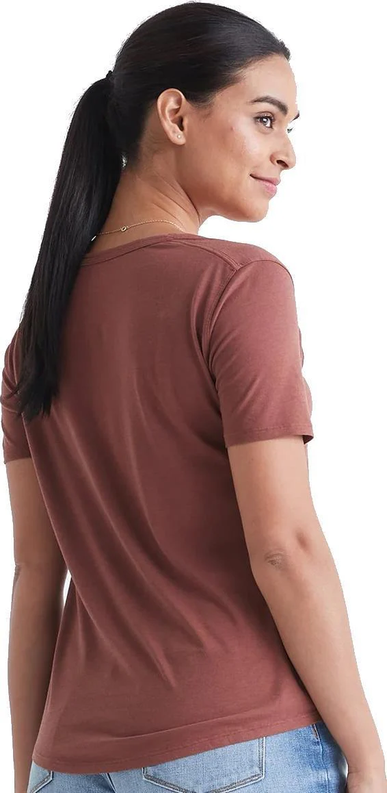 Dura-Soft Only V-Neck Tee - Womens - Image 8