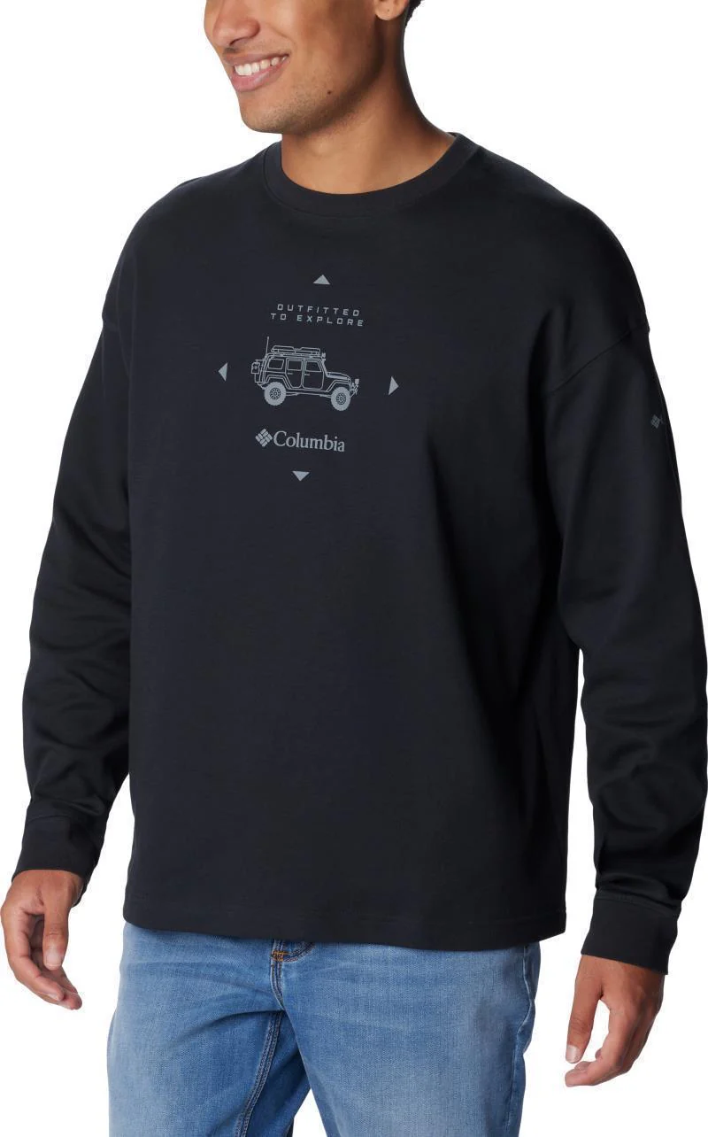 Duxbery Relaxed LS Tee - Tall - Mens - Image 4