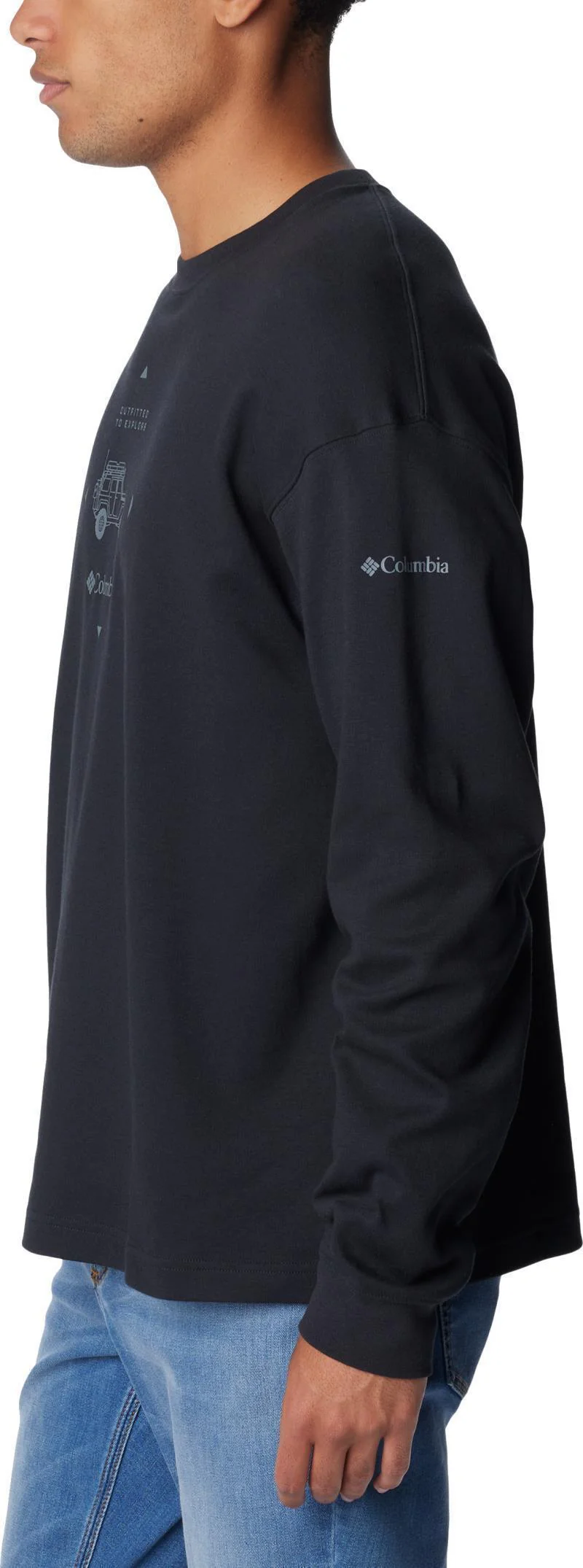 Duxbery Relaxed LS Tee - Tall - Mens - Image 5