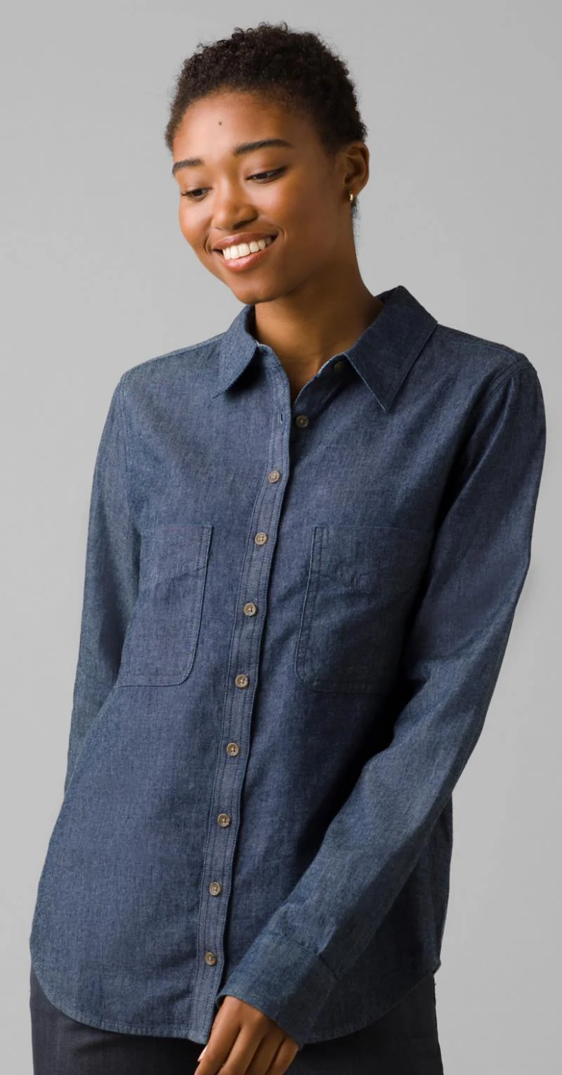 Earthshine Chambray Shirt - Womens - Image 2