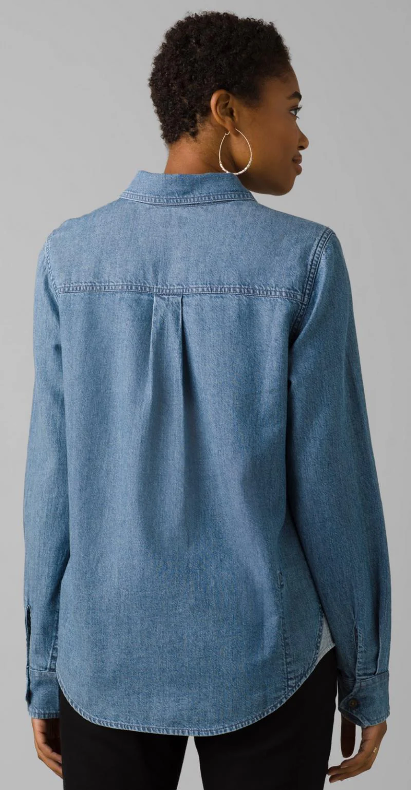 Earthshine Chambray Shirt - Womens - Image 6