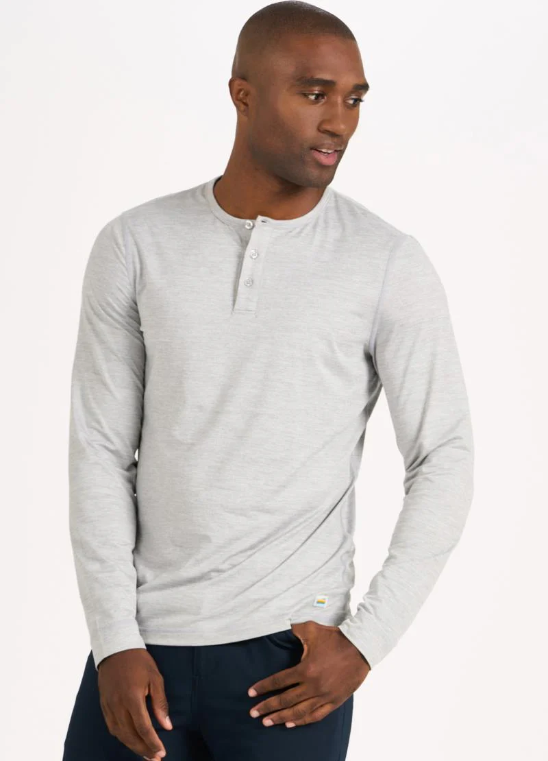 Ease Performance LS Henley - Mens - Image 6