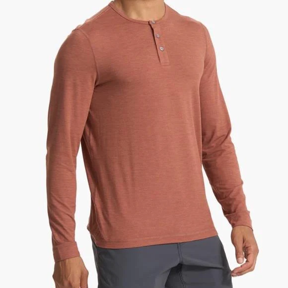 Ease Performance LS Henley - Mens - Image 8