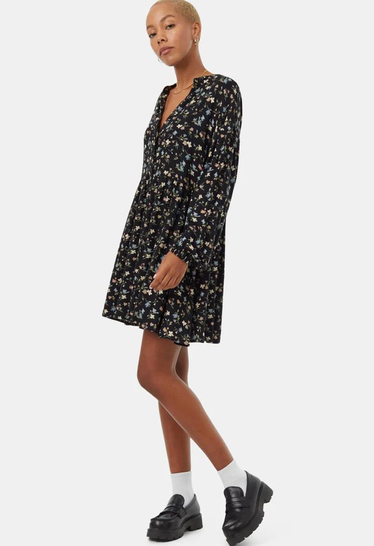 EcoWoven Crepe LS Dress - Image 2