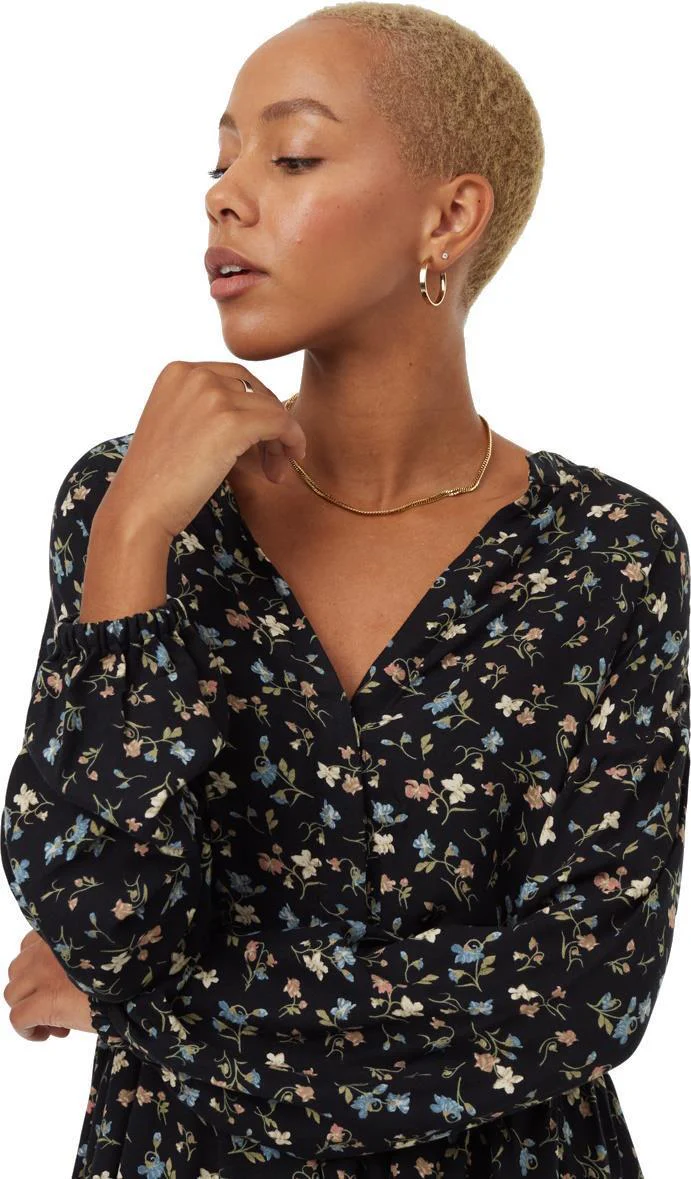 EcoWoven Crepe LS Dress - Image 4