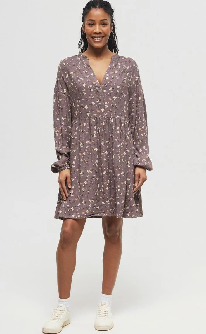 EcoWoven Crepe LS Dress - Image 7