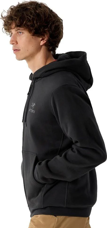 Emblem Fleece Full Zip Hoody - Mens - Image 4