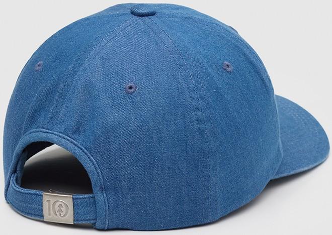 Embroidered Denim Peak Hat - Image 2