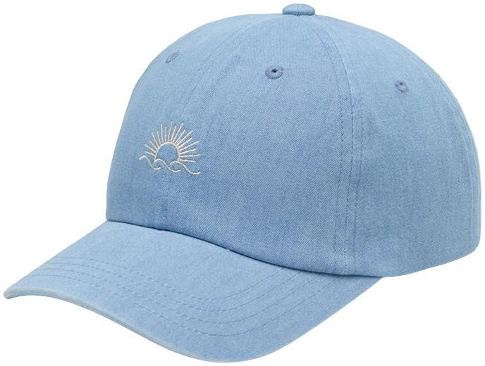 Embroidered Denim Peak Hat - Image 4