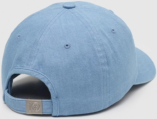 Embroidered Denim Peak Hat - Image 5