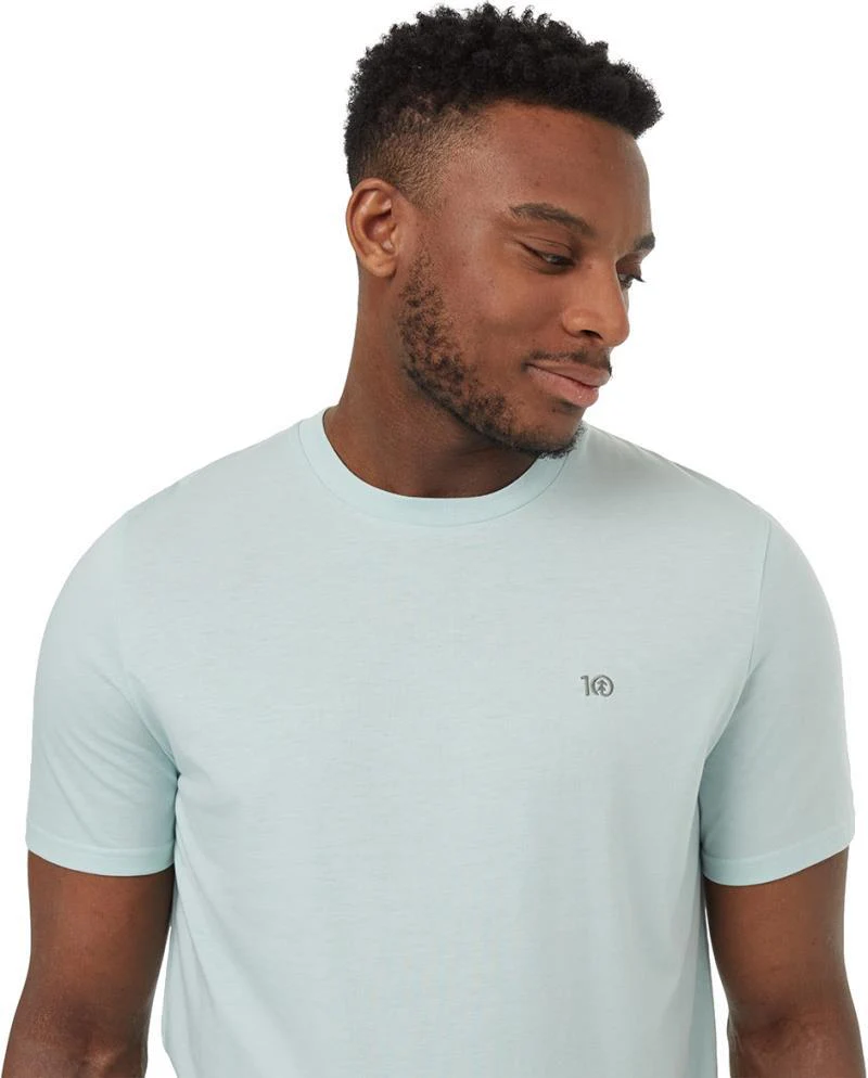 Embroidered Ten Classic T-Shirt - Mens - Image 7