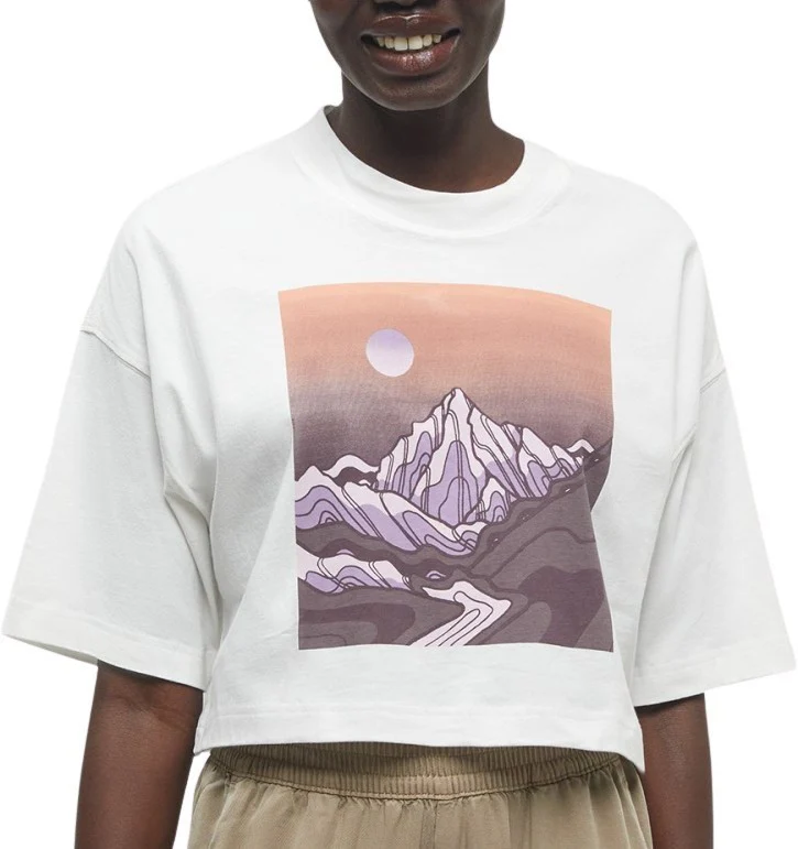 Emerald Edge Oversized Crop T-Shirt - Womens - Image 6