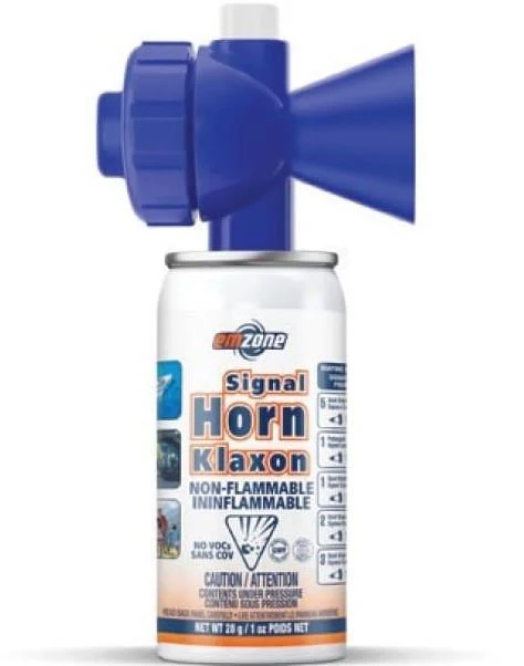 Emzone Mini Signal Air Horn, Non Flammable 1.4oz