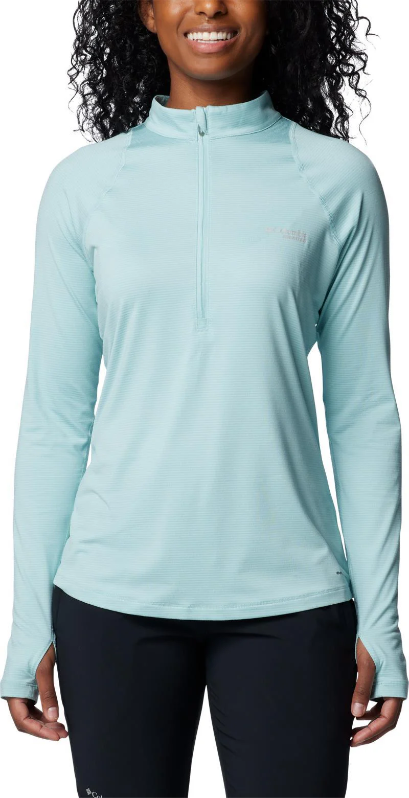 Endless Trail Half Zip Mesh LS - Womens - Image 15