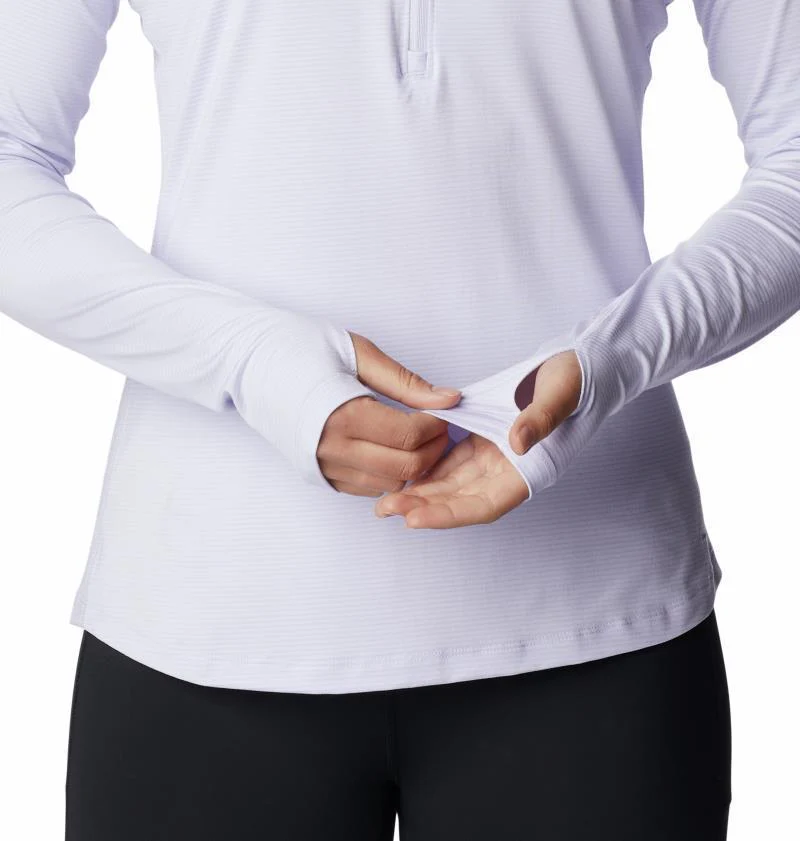 Endless Trail Half Zip Mesh LS - Womens - Image 3