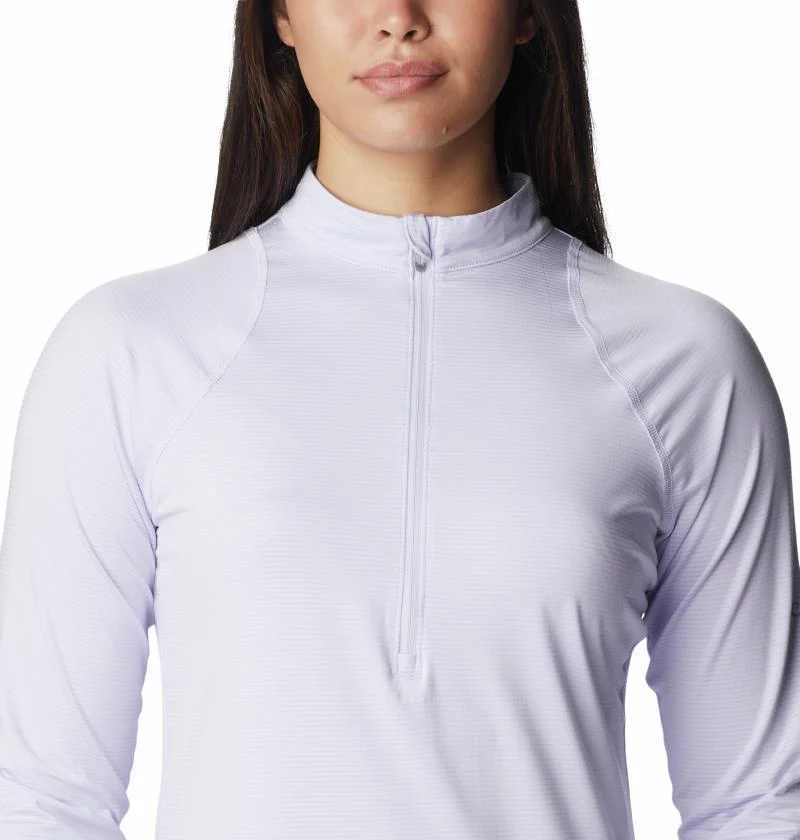 Endless Trail Half Zip Mesh LS - Womens - Image 5