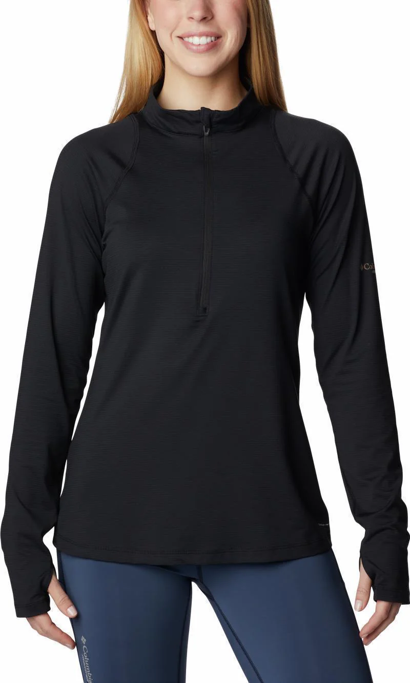 Endless Trail Half Zip Mesh LS - Womens - Image 7