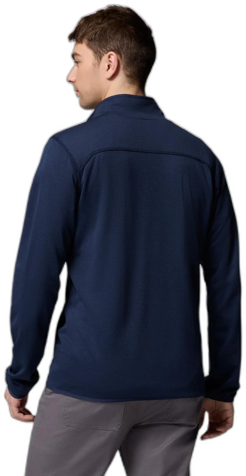 Essential Hike Grid Fleece Full Zip - Mens - Image 11