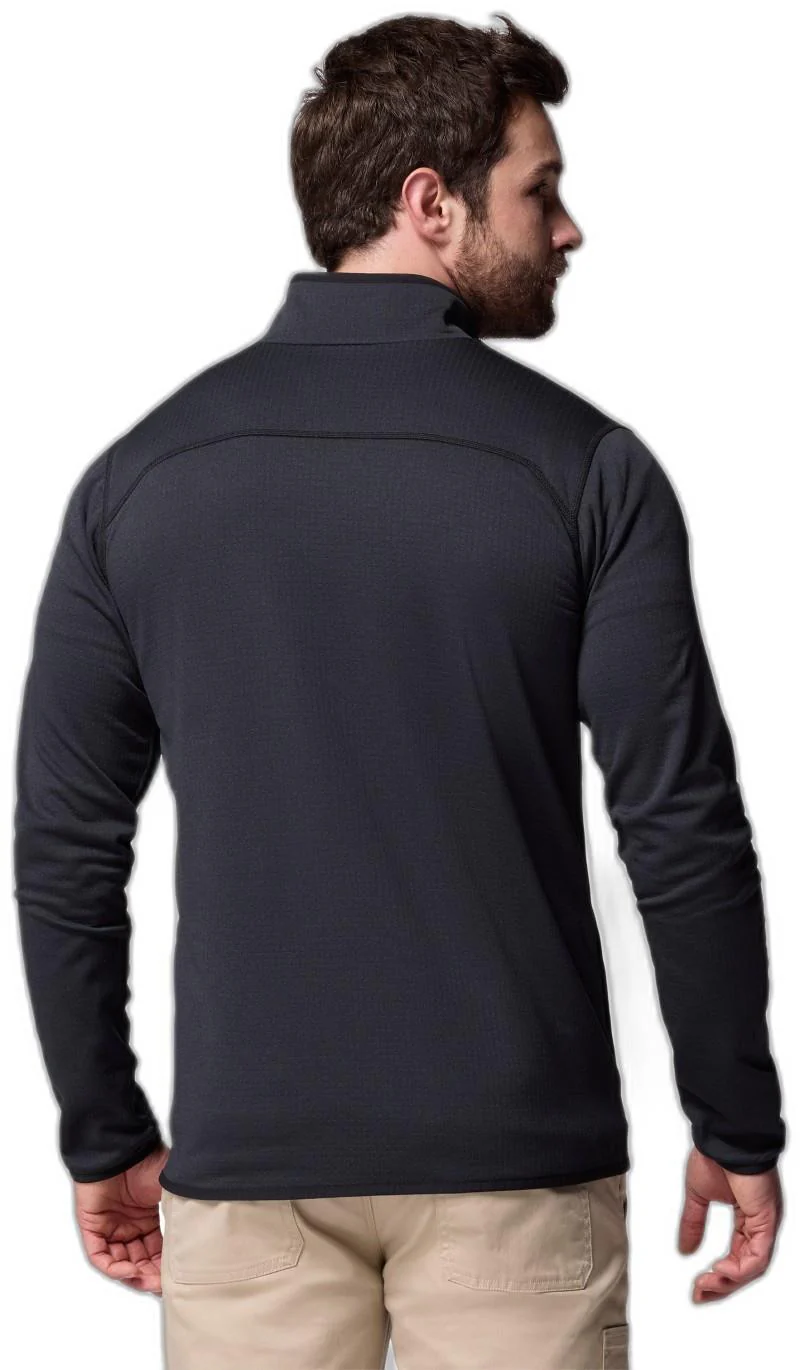 Essential Hike Grid Fleece Full Zip - Mens - Image 2