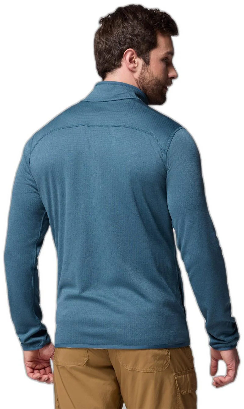Essential Hike Grid Fleece Full Zip - Mens - Image 8
