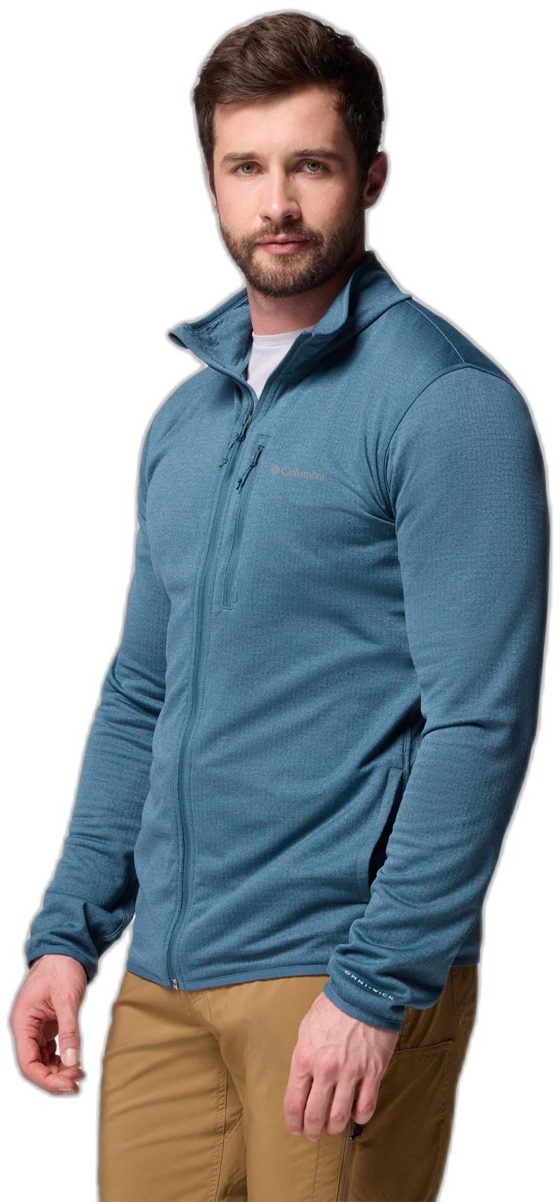 Essential Hike Grid Fleece Full Zip - Mens - Image 9